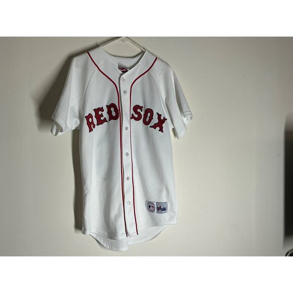 VTG Majestic DAUBACH BOSTON RED SOX Youth Stitched MLB Team Rochester Size S - Picture 7 of 7